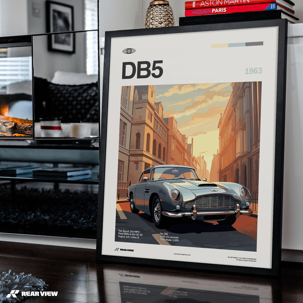 DB5 1963 - Car Print