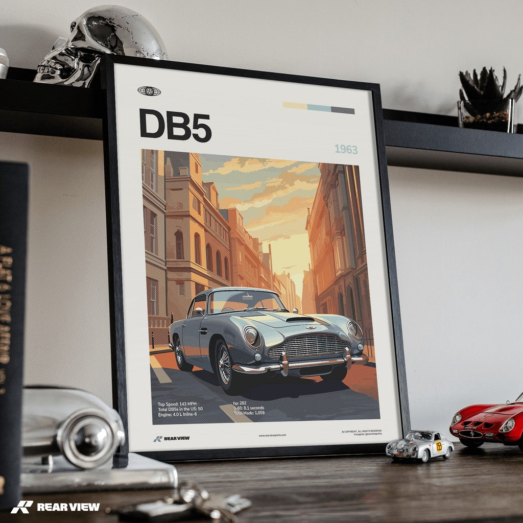 DB5 1963 - Car Print