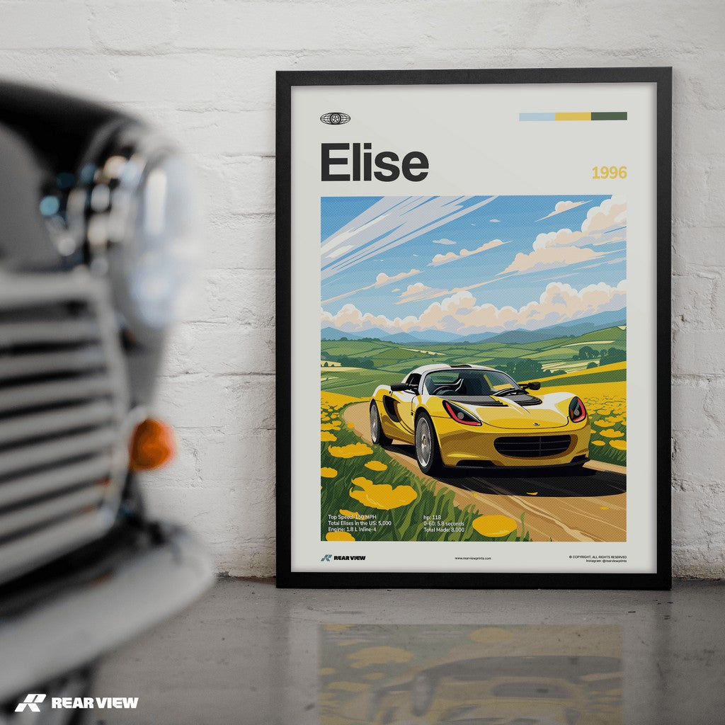 Elise 1996 - Car Print