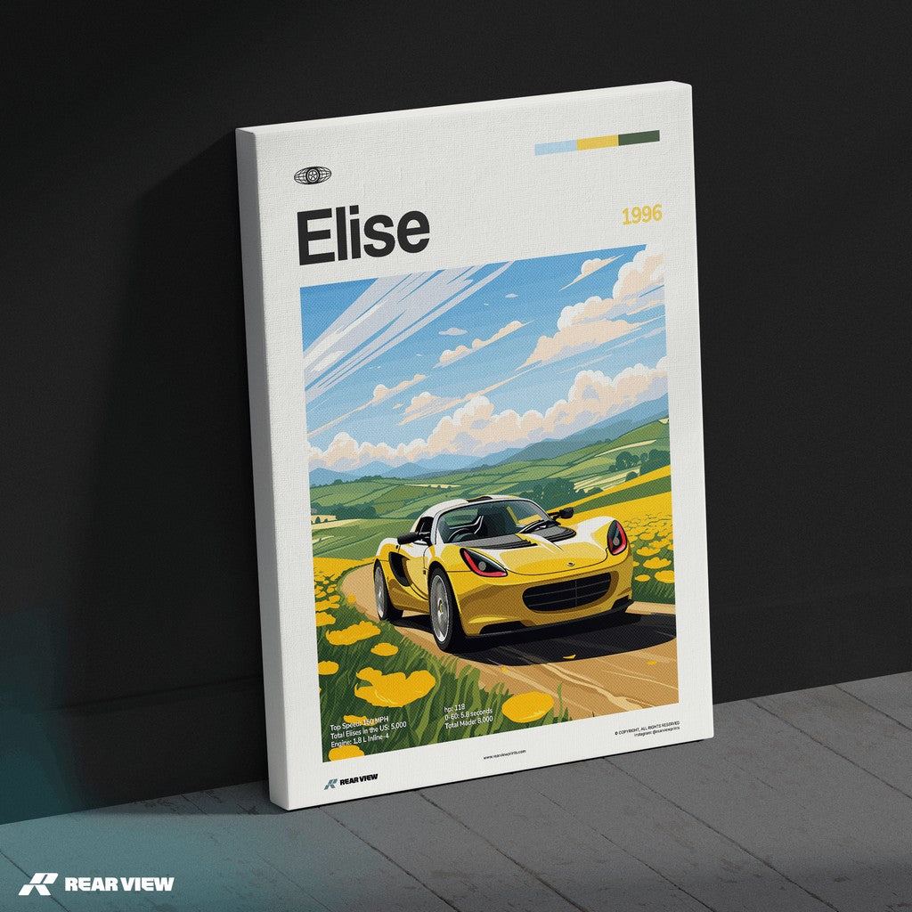 Elise 1996 - Car Print