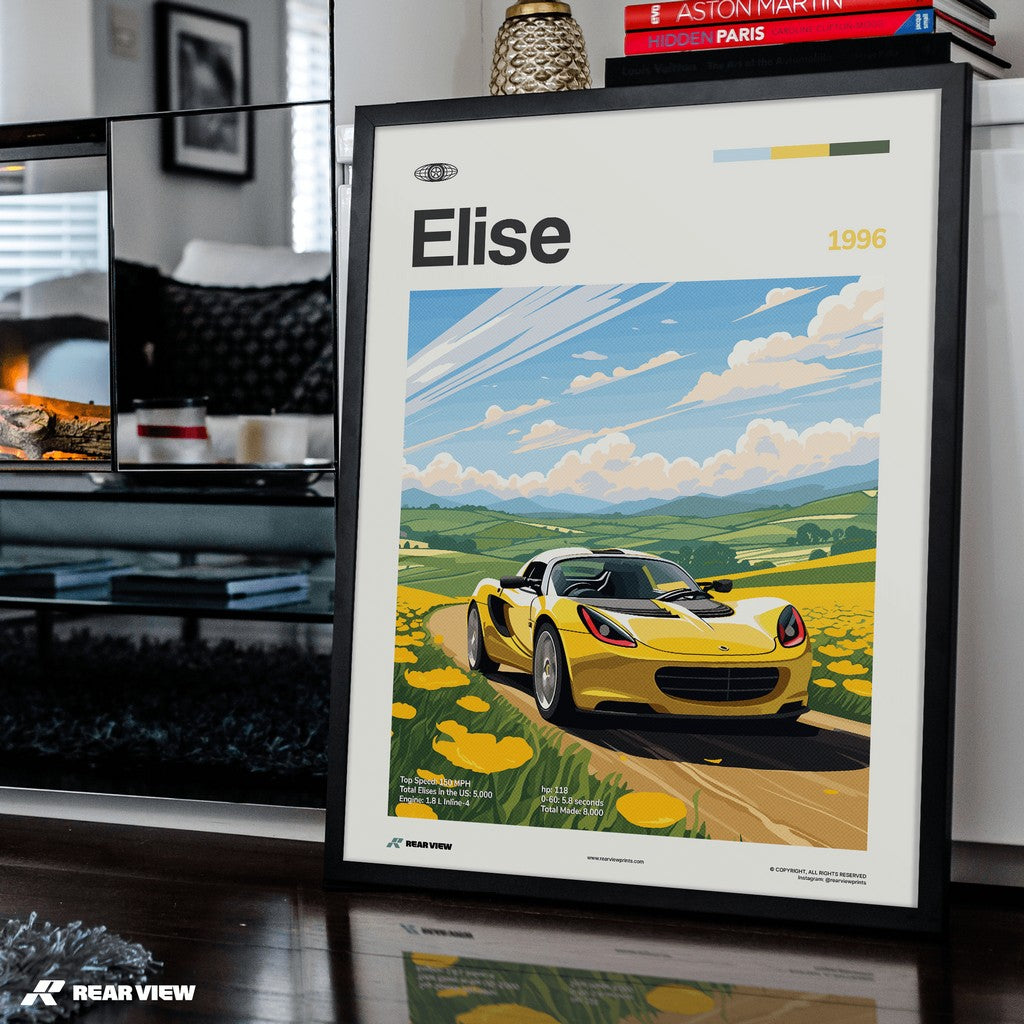 Elise 1996 - Car Print