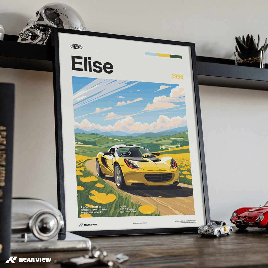 Elise 1996 - Car Print