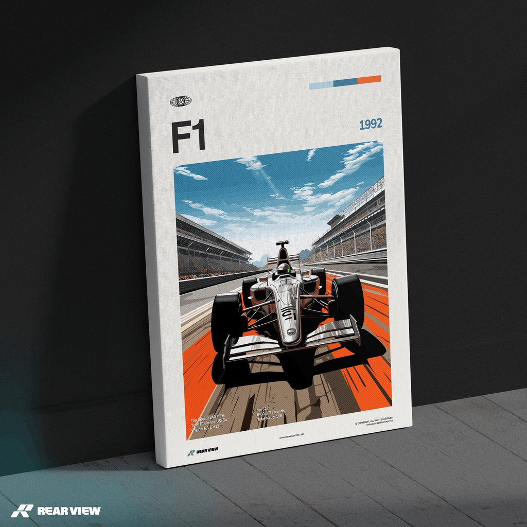 F1 1992 - Car Print