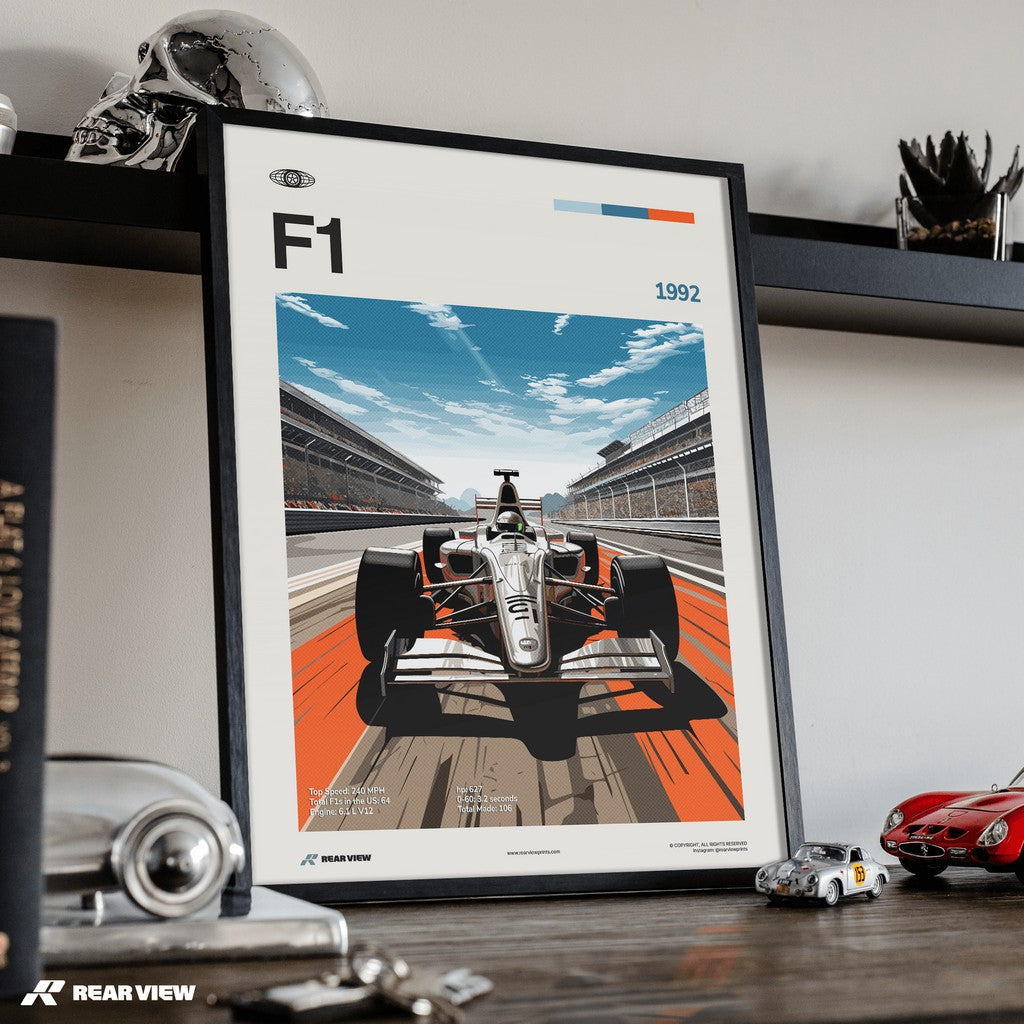 F1 1992 - Car Print