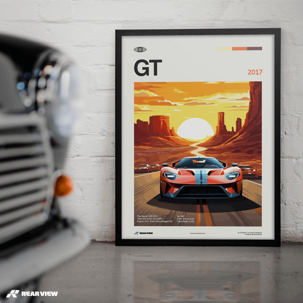 GT 2017 - Car Print