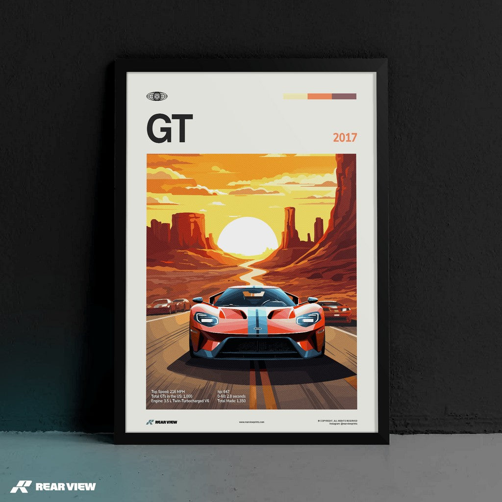 GT 2017 - Car Print