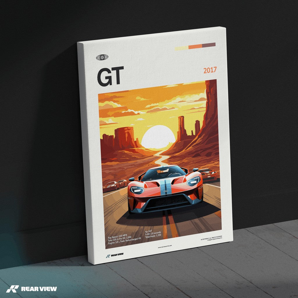 GT 2017 - Car Print