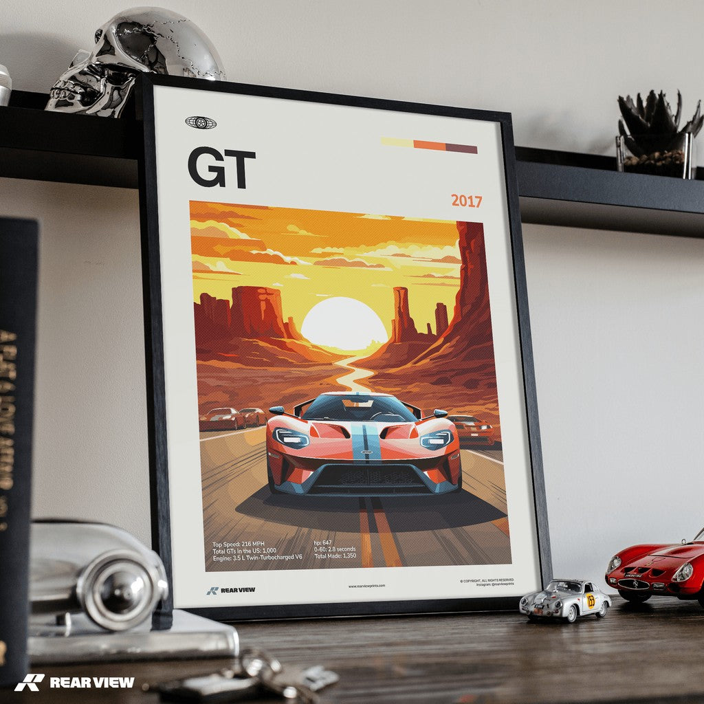 GT 2017 - Car Print