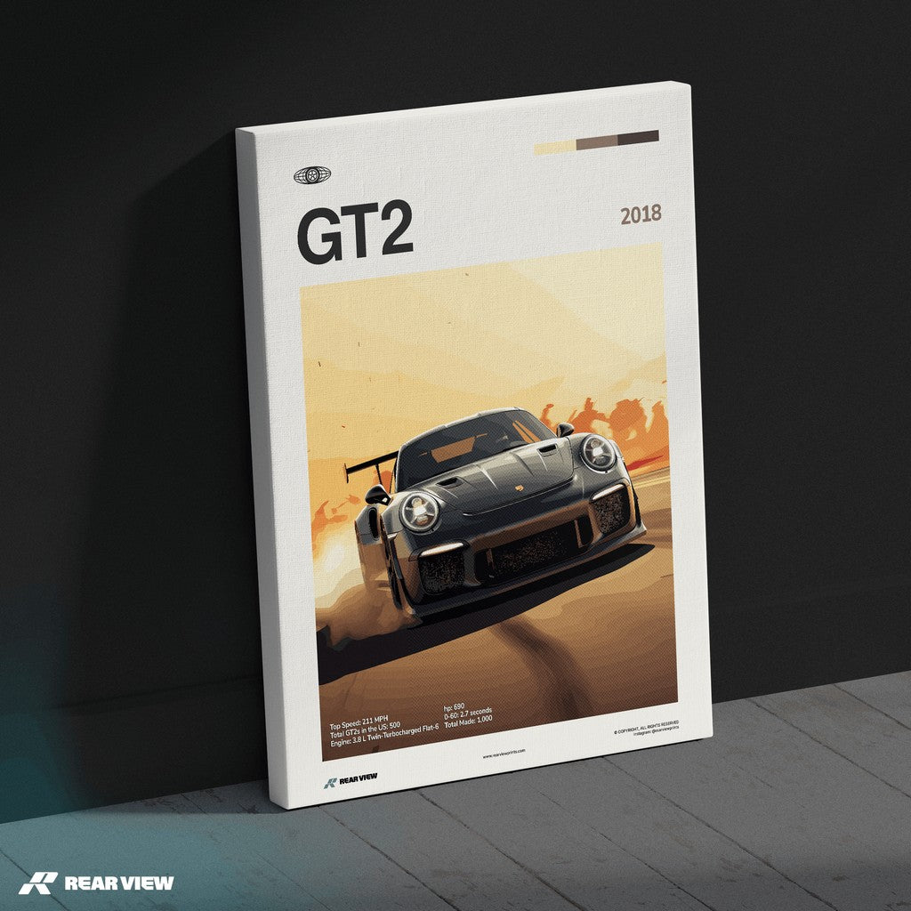 GT2 2018 - Car Print