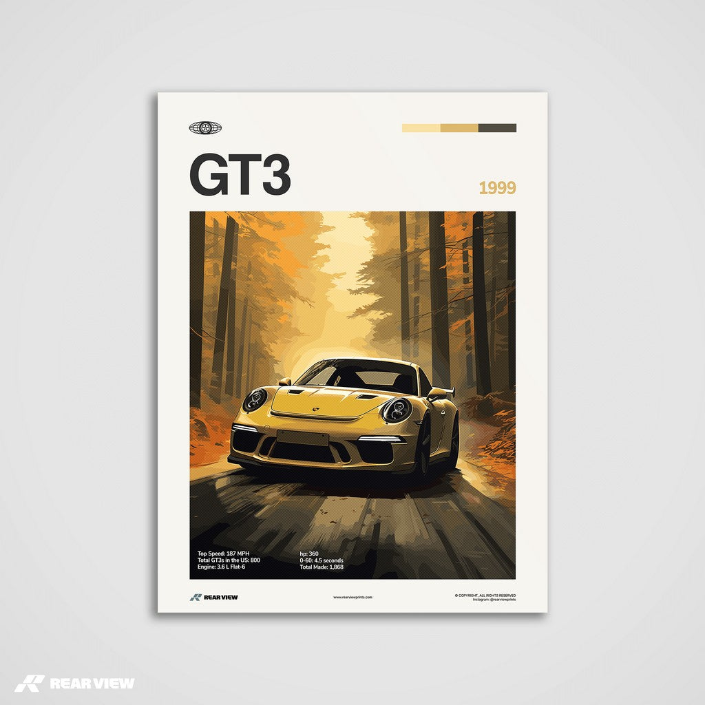 GT3 1999 - Car Print
