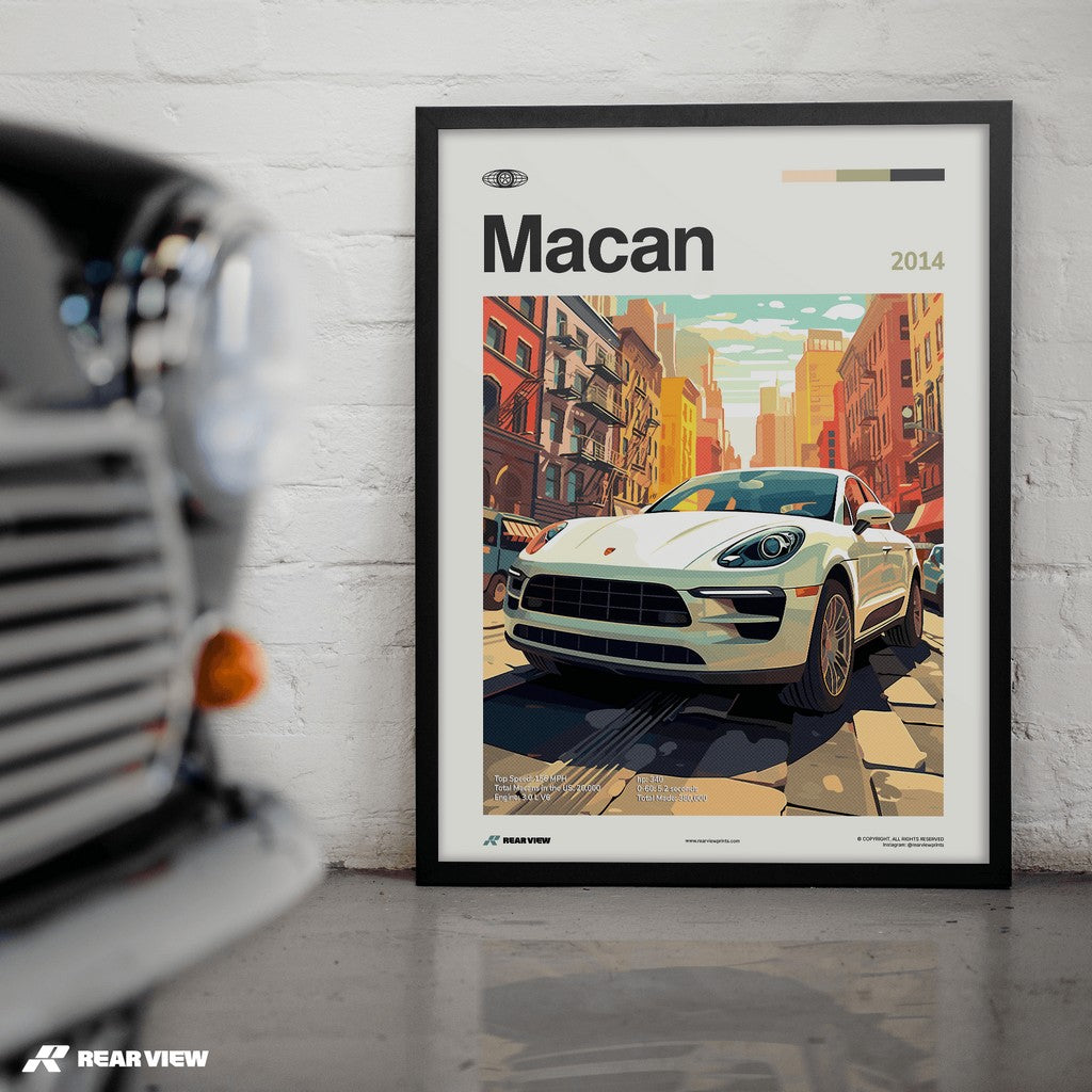 Macan 2014 - Car Print