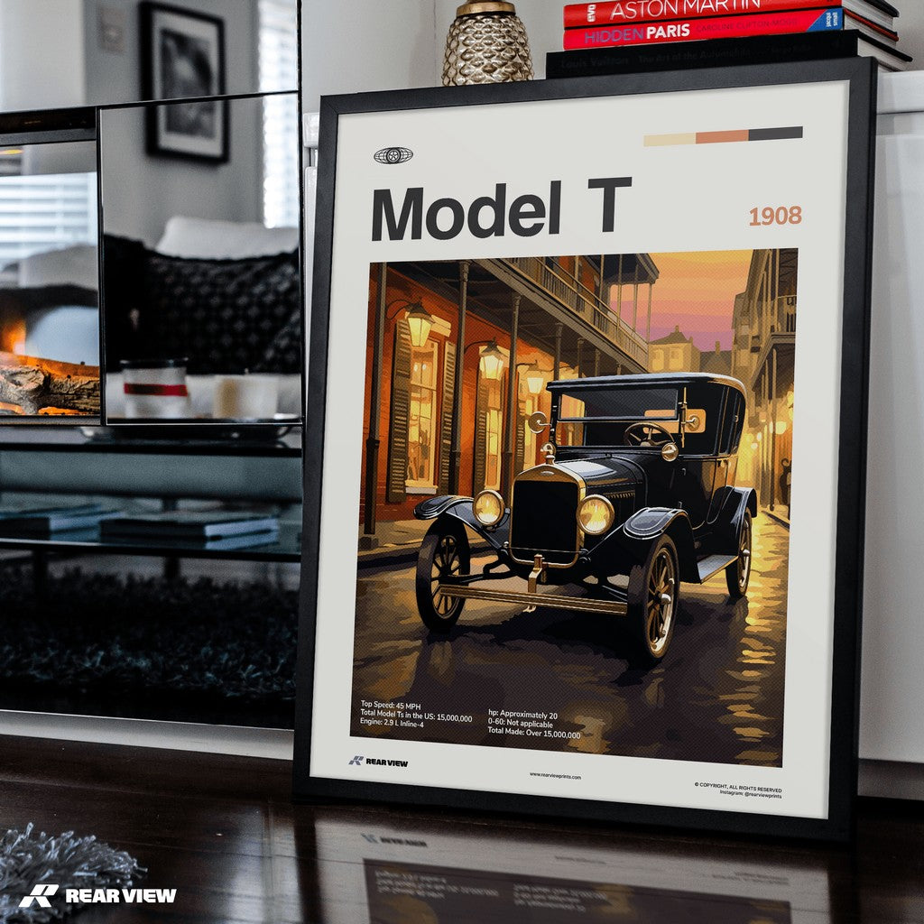 Model T 1908 - Car Print
