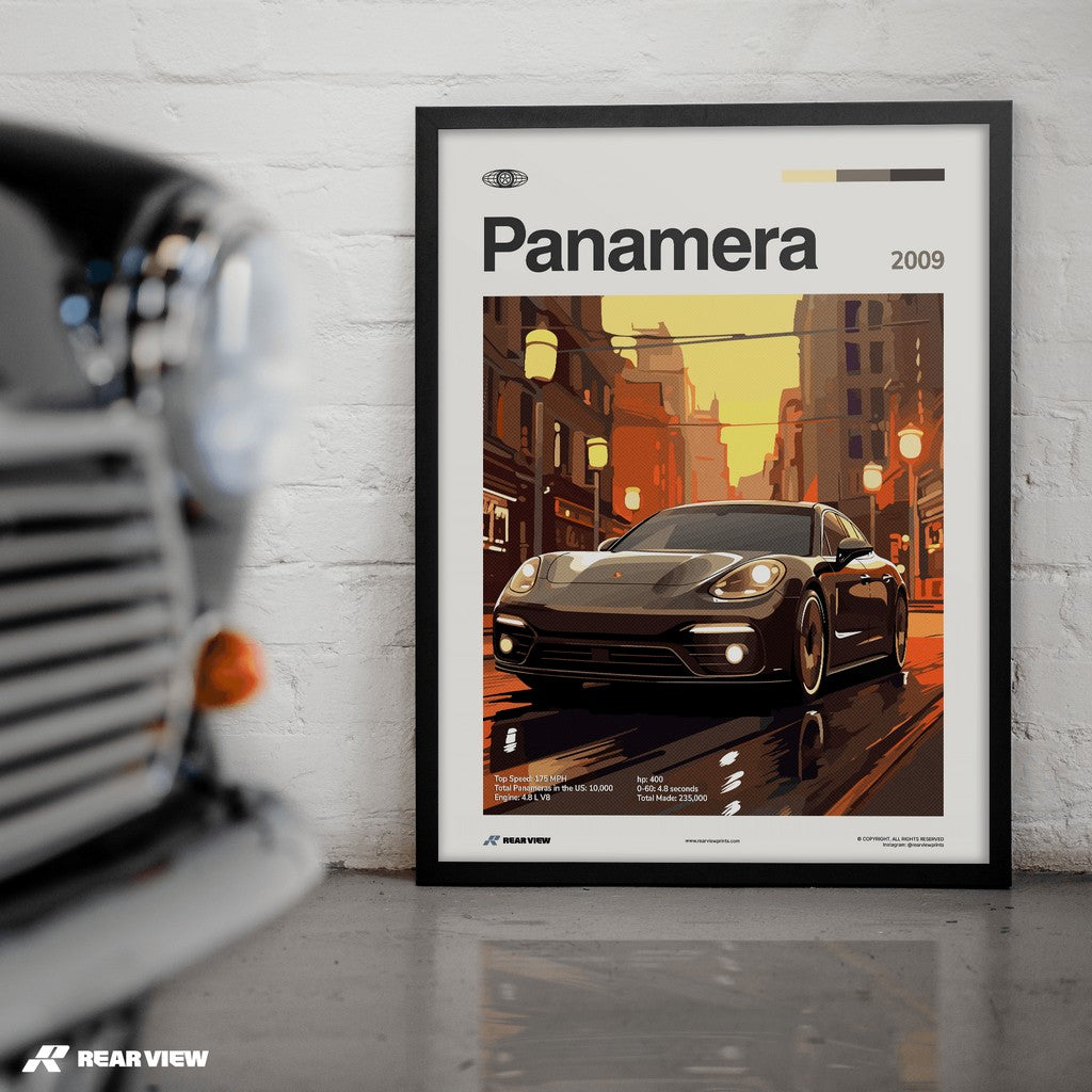 Panamera 2009 - Car Print