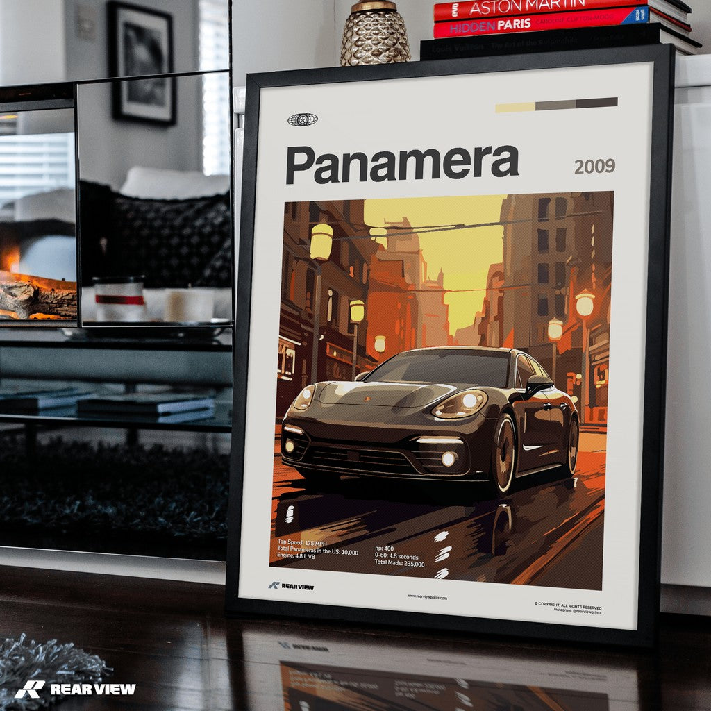 Panamera 2009 - Car Print