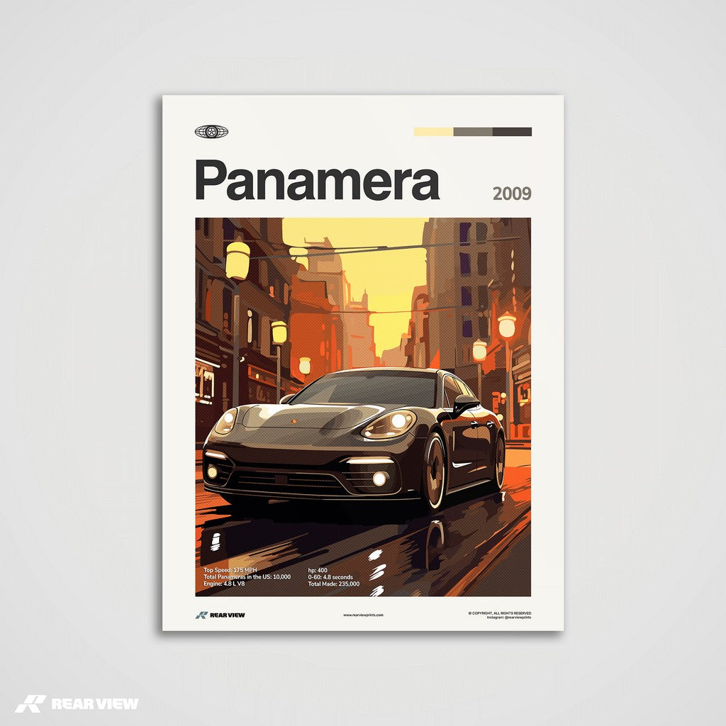 Panamera 2009 - Car Print