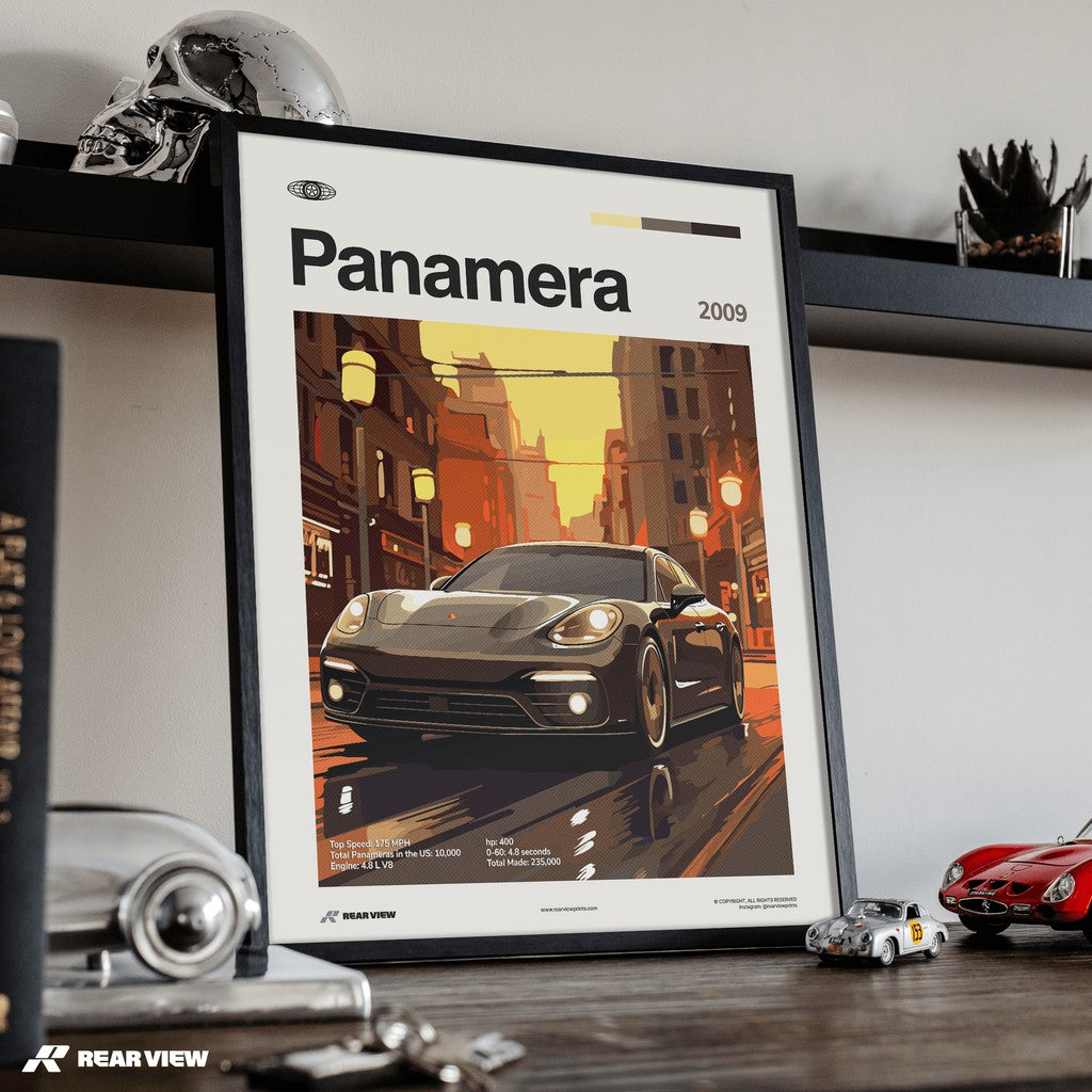 Panamera 2009 - Car Print