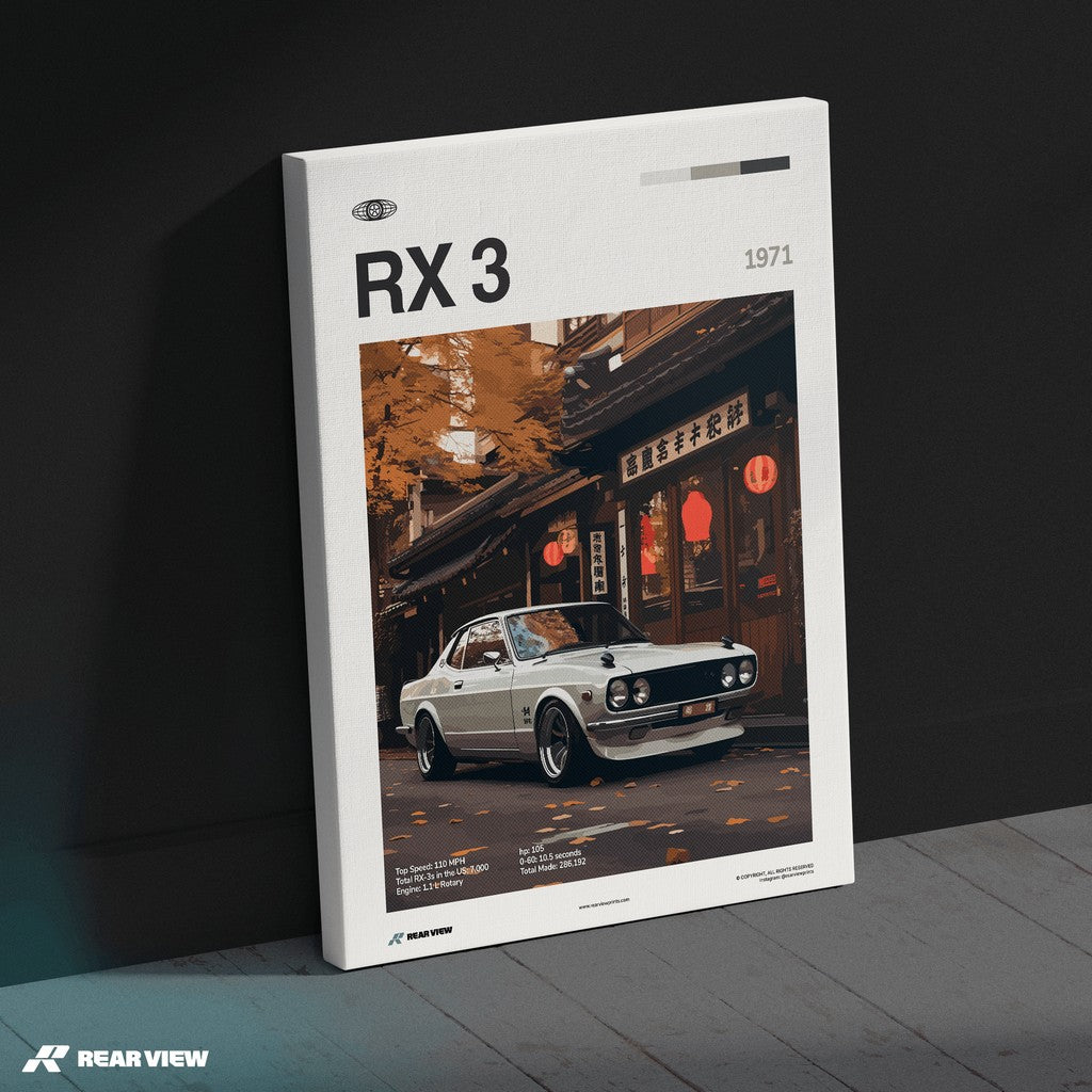 RX-3 1971 - Car Print