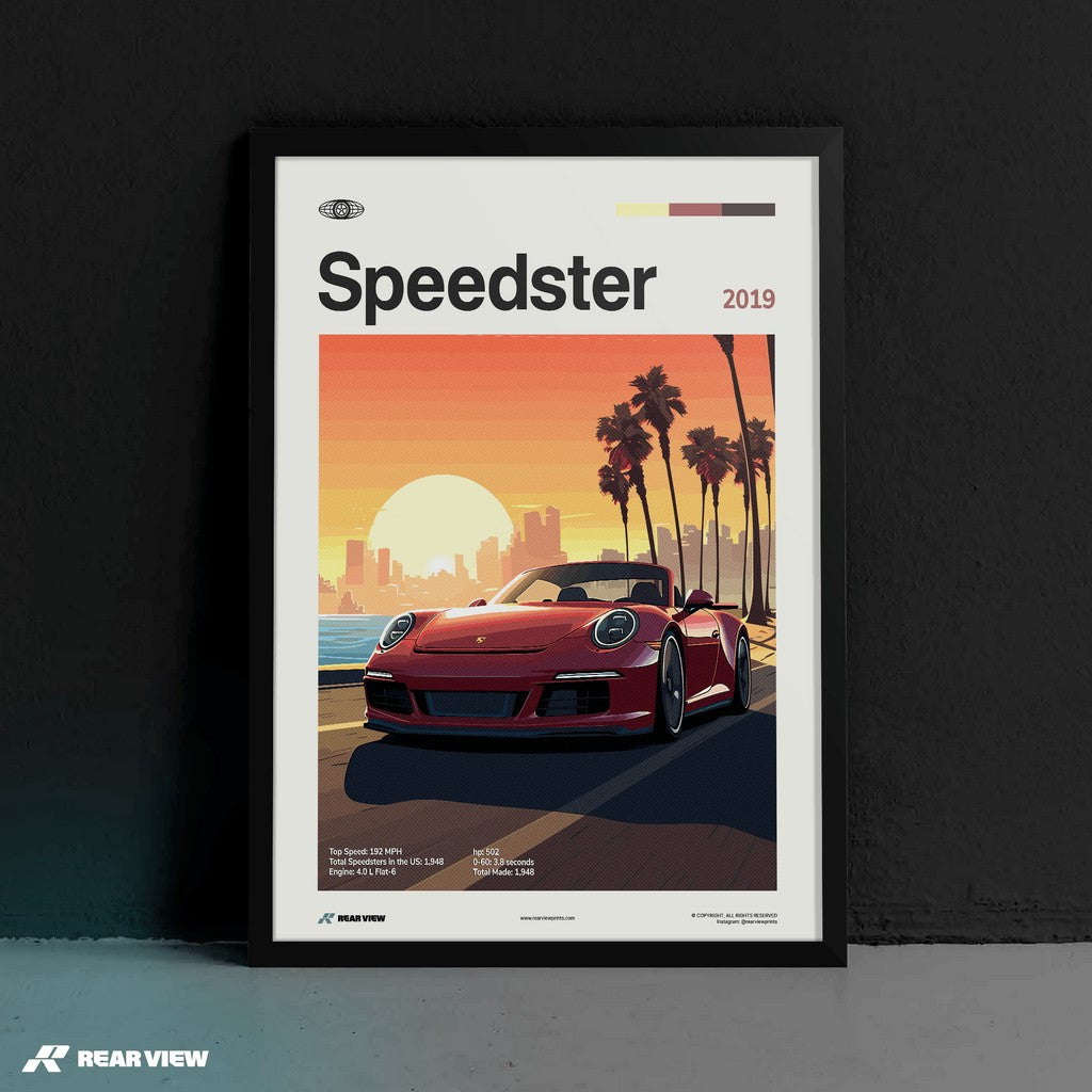 Speedster 2019 - Car Print