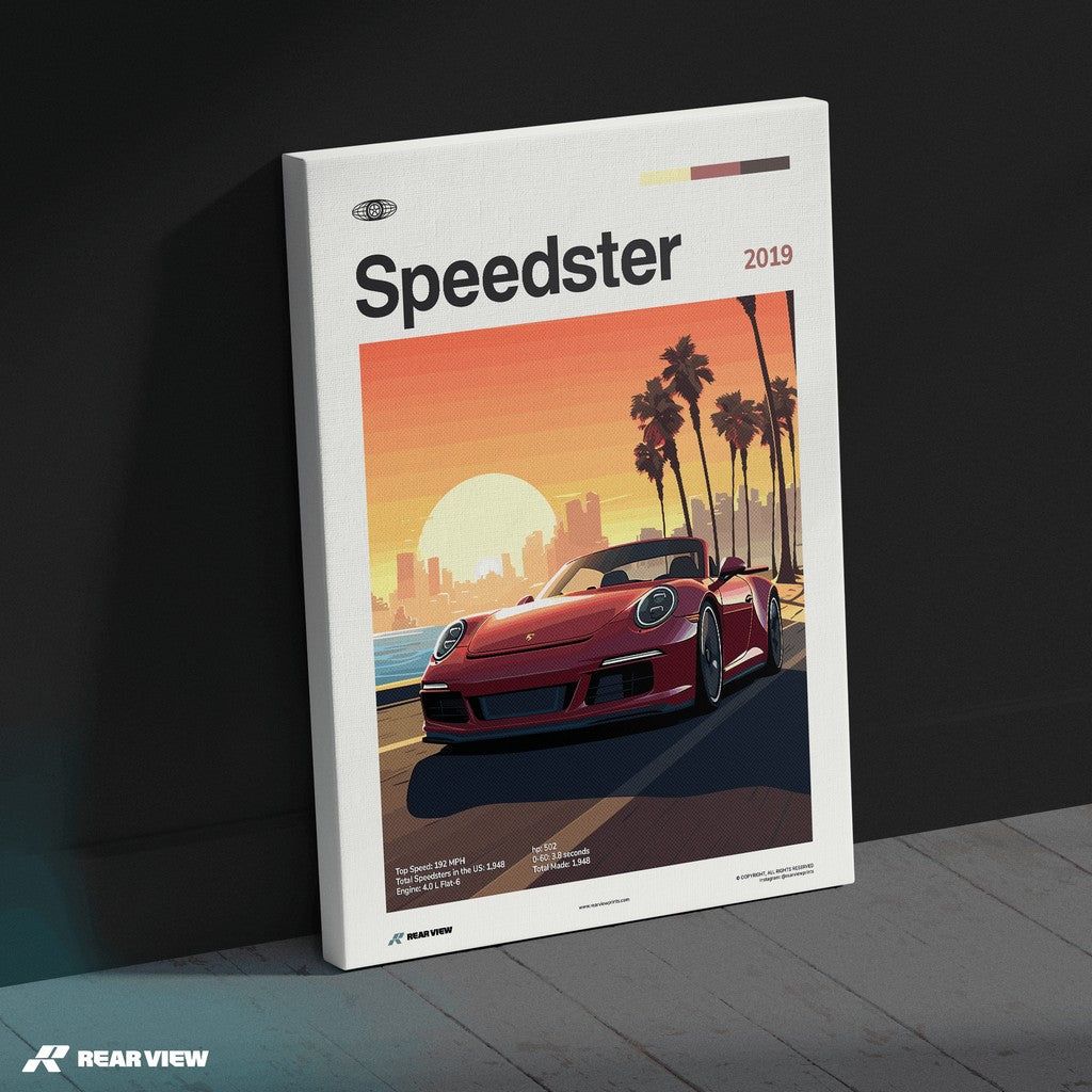 Speedster 2019 - Car Print