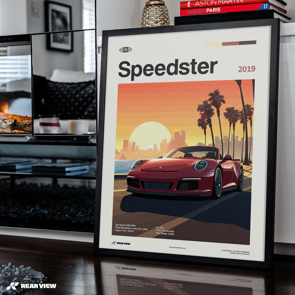 Speedster 2019 - Car Print