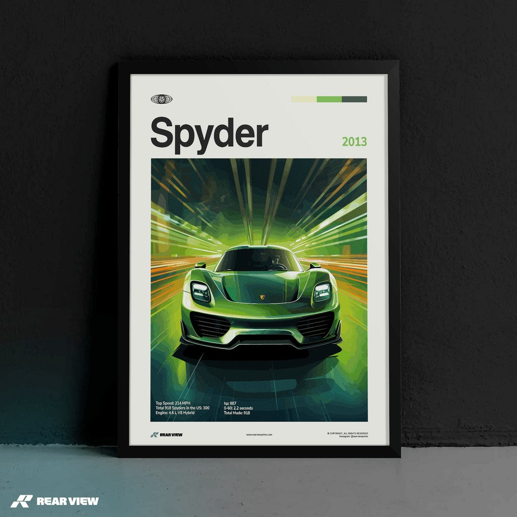 Spyder 2013 - Car Print