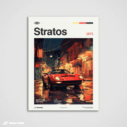 Stratos 1973 - Car Print