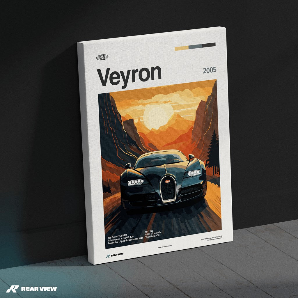 Veyron 2005 - Car Print