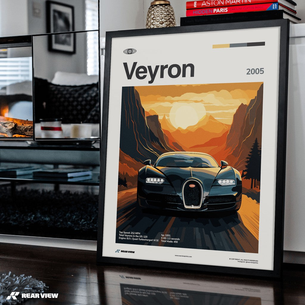 Veyron 2005 - Car Print