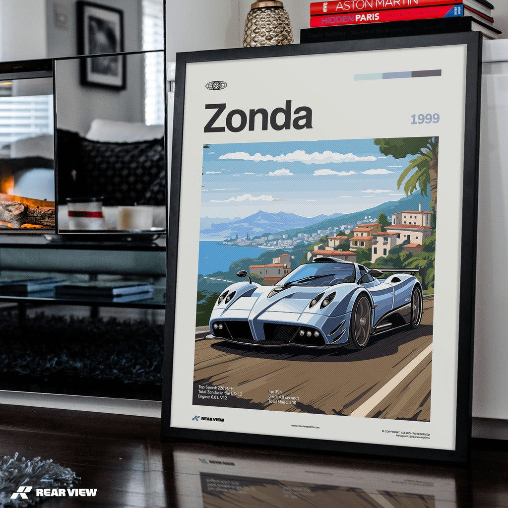 Zonda 1999 - Car Print