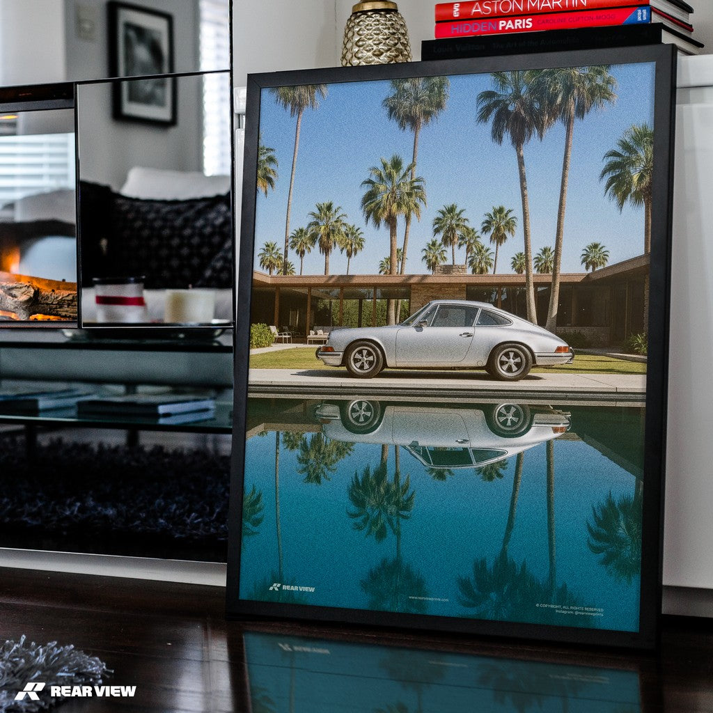 Palm Reflections – 911 Art Print