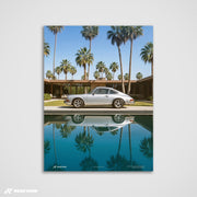 Palm Reflections – 911 Art Print