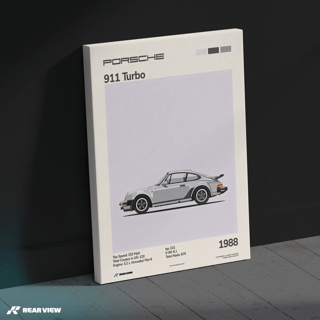 Turbo Legacy - 911 Turbo Art Print