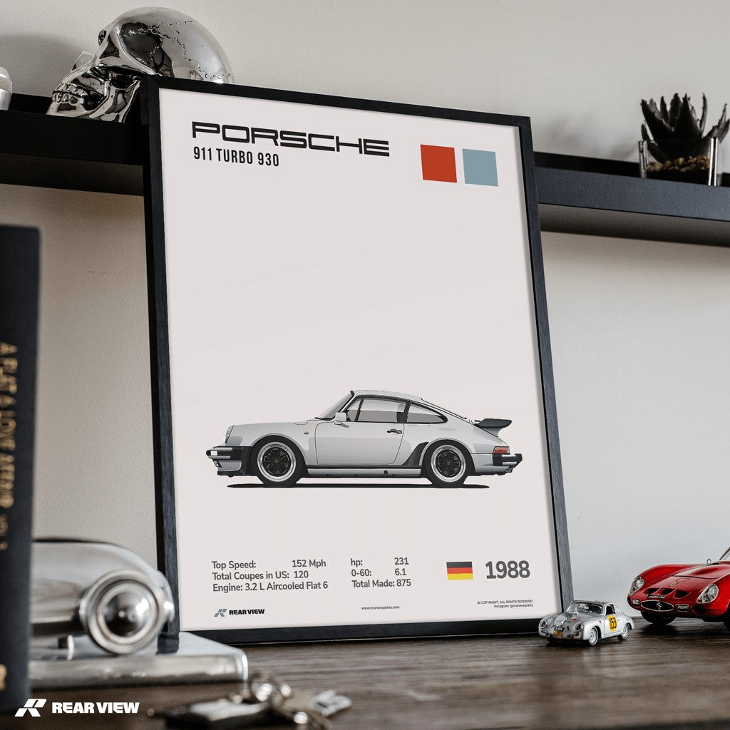 Turbo Elegance - 911 Art Print