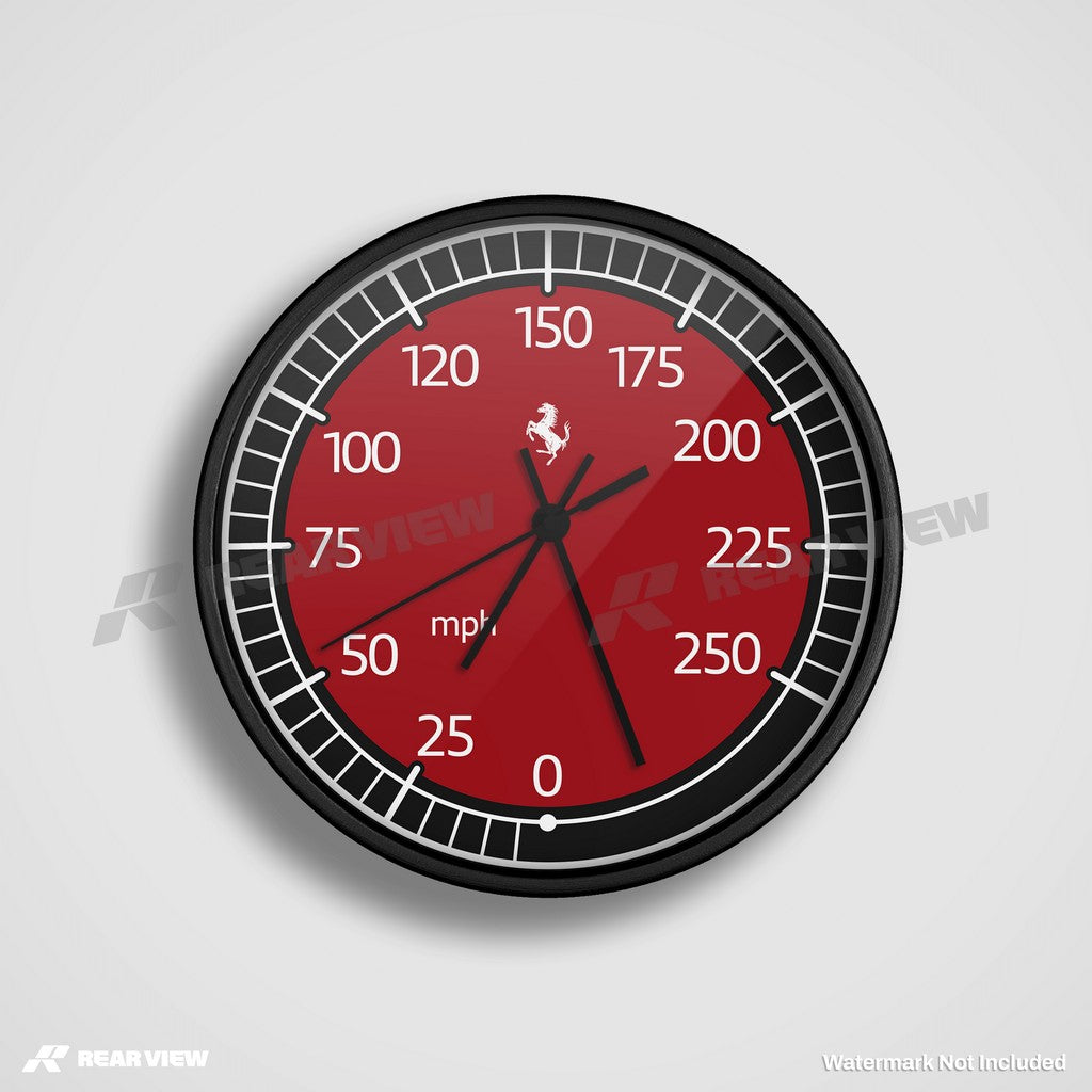 F Enzo Speed Dial - Clock