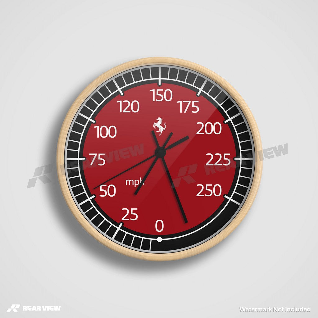 F Enzo Speed Dial - Clock