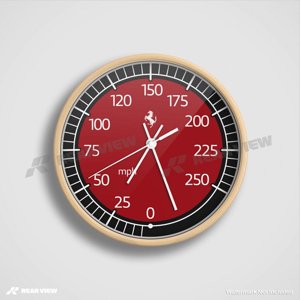 F Enzo Speed Dial - Clock