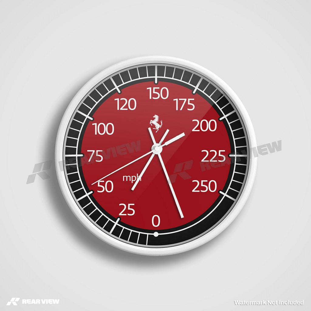 F Enzo Speed Dial - Clock