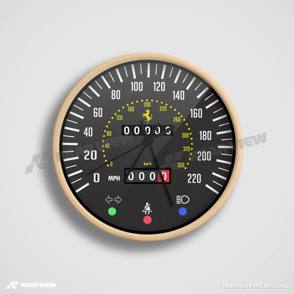 F40 Speed Dial - Clock