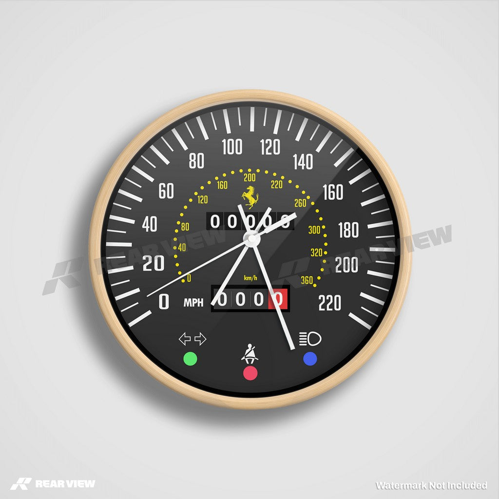 F40 Speed Dial - Clock