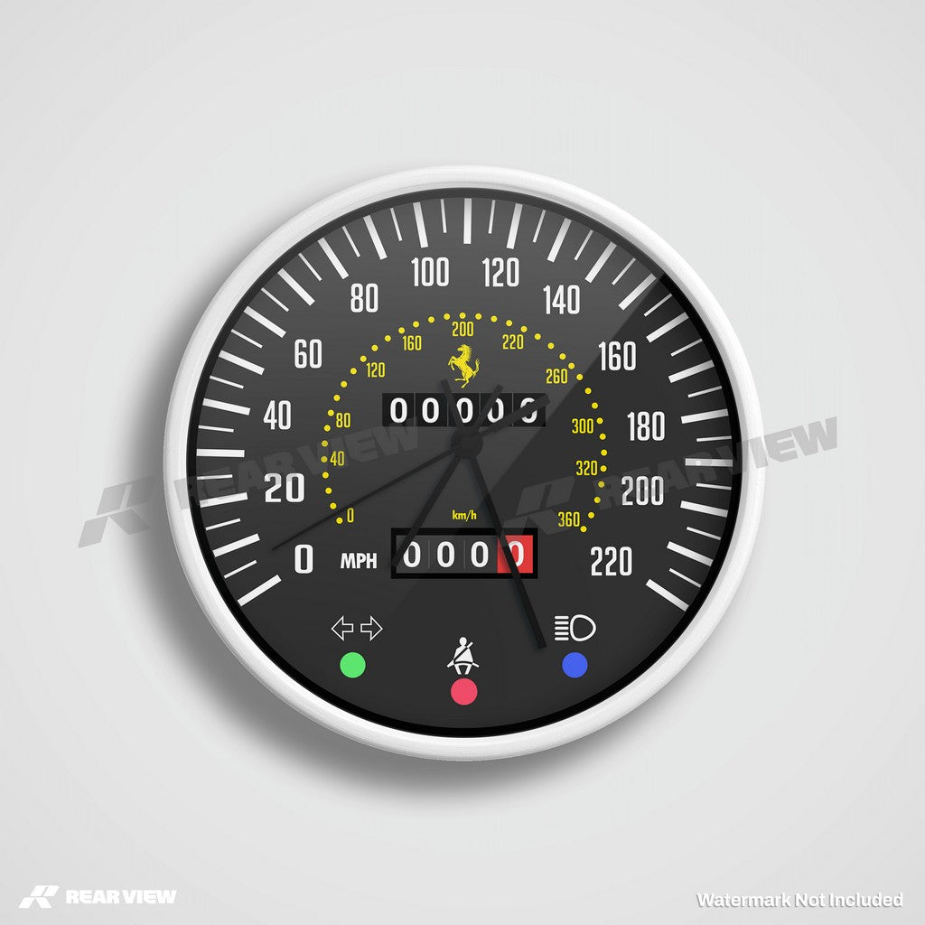 F40 Speed Dial - Clock