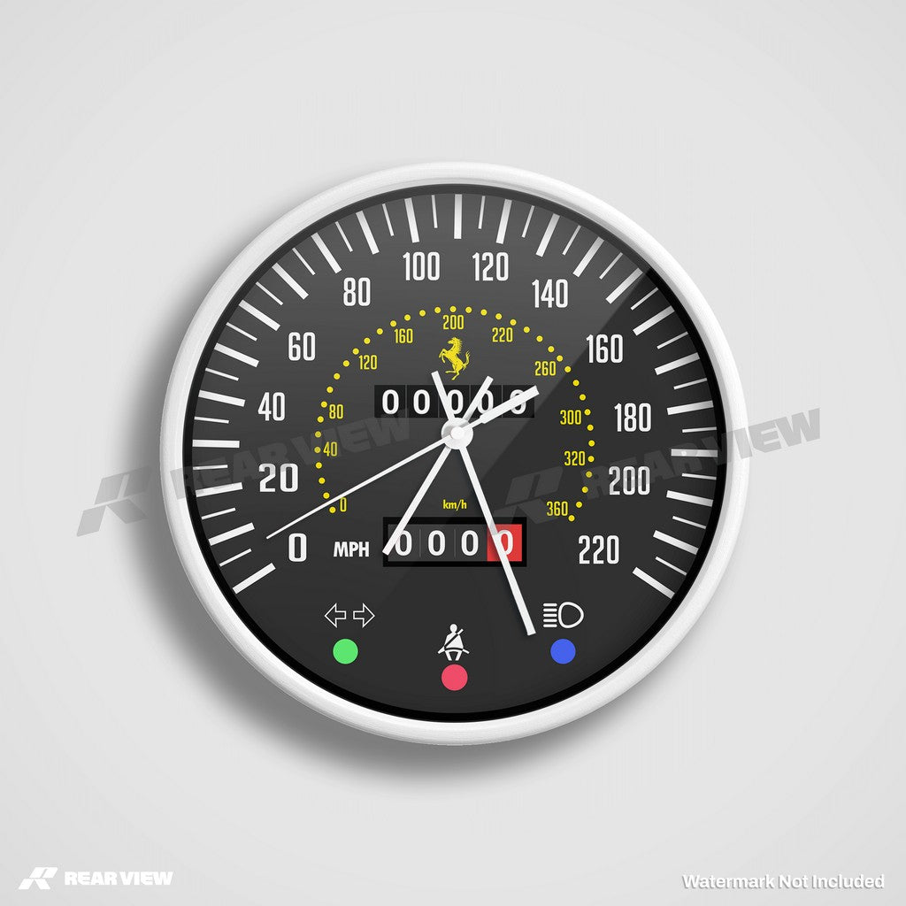 F40 Speed Dial - Clock