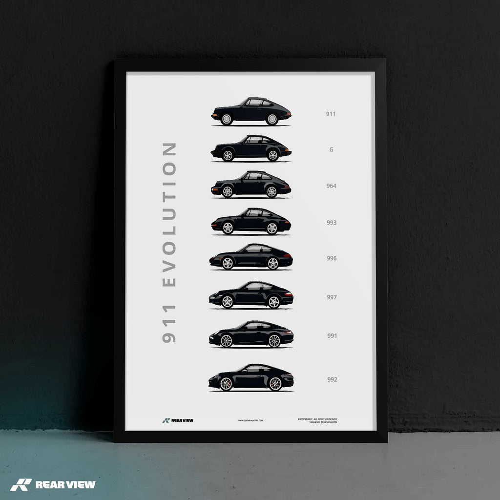 911 - Car Art Print