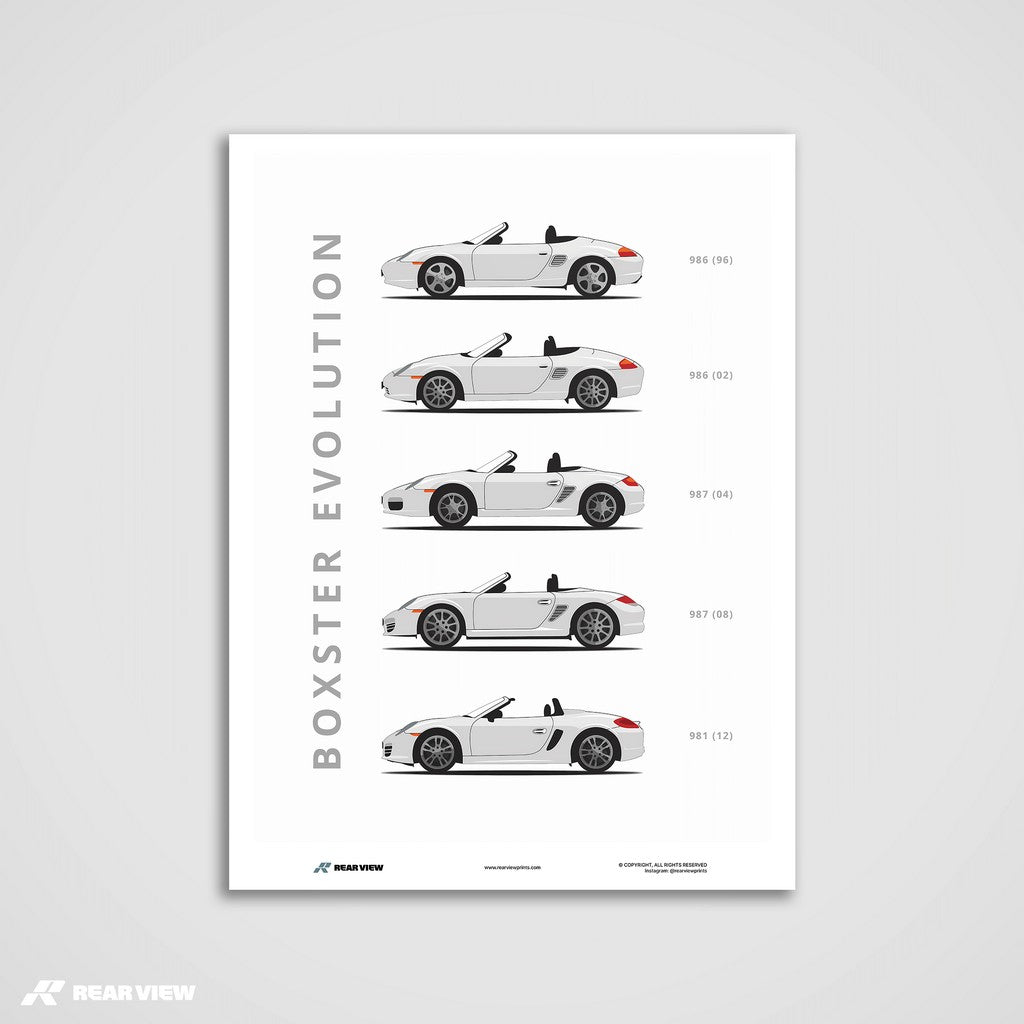 Boxster - Car Art Print