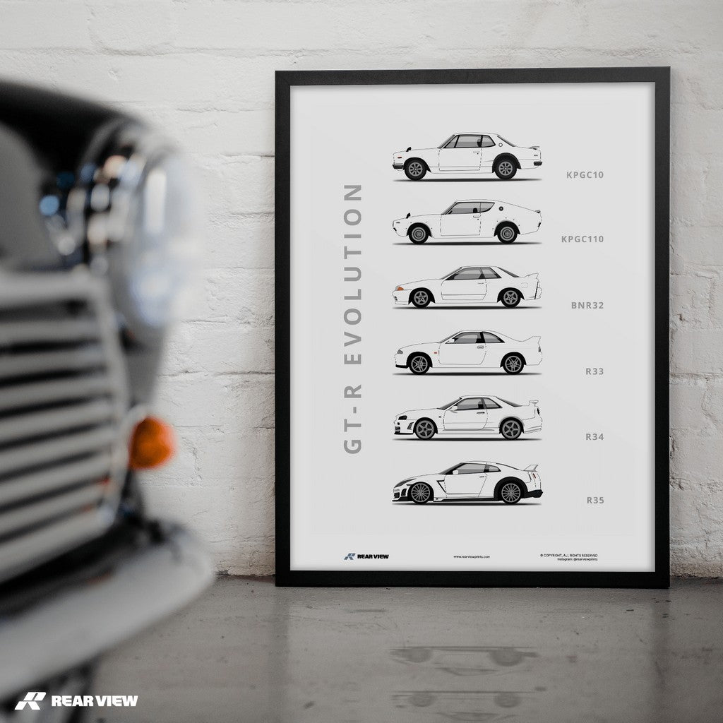 Skyline GT-R - Car Art Print