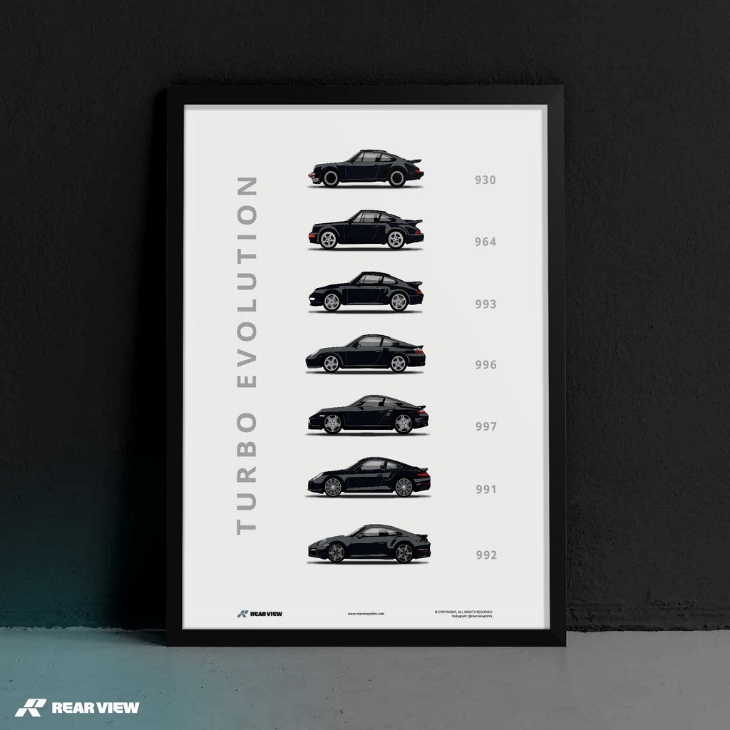 911 Turbo - Car Art Print