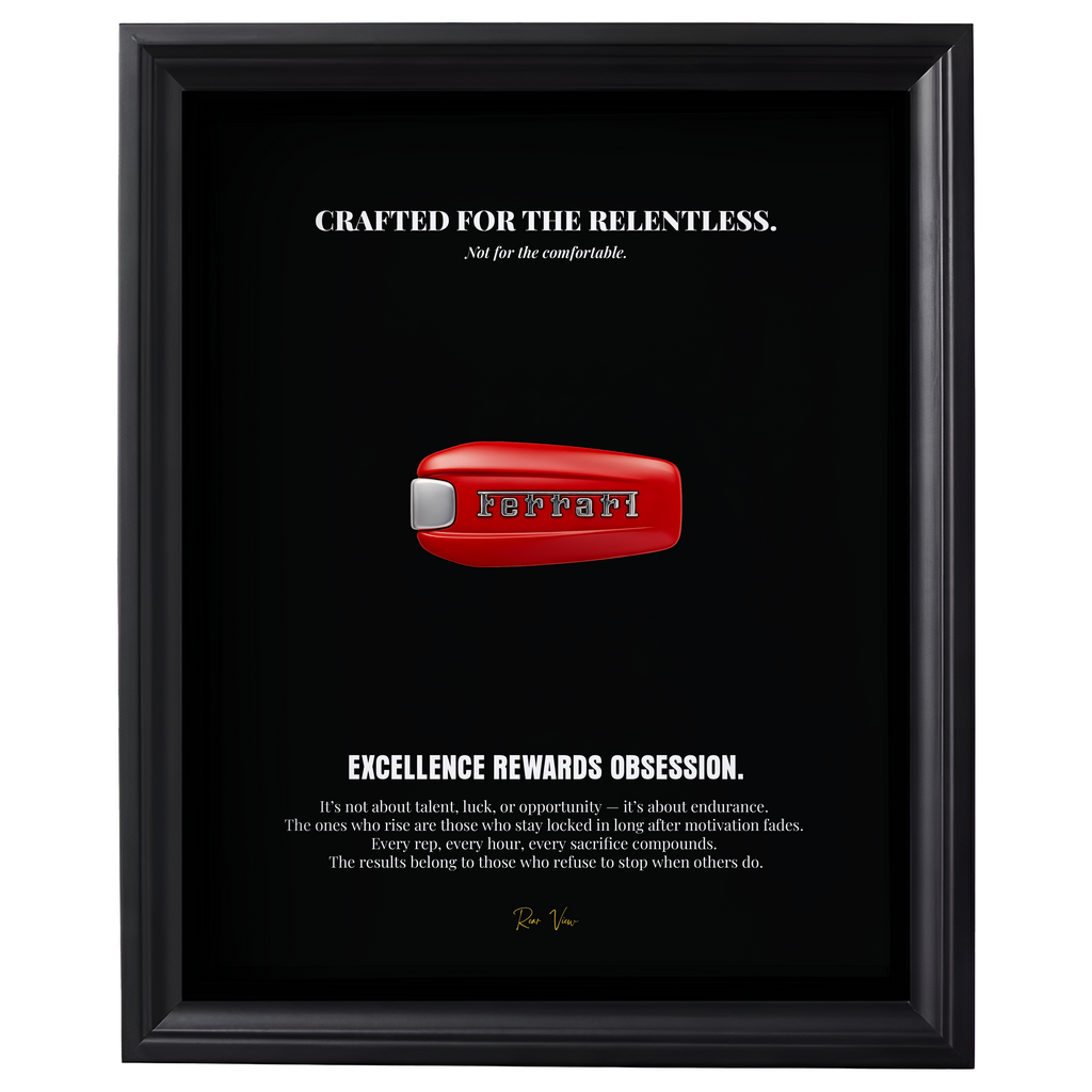 Italian Supercar Key Art – Handcrafted Edition