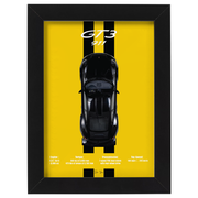 Precision Drive – GT3 911 3D Framed Diecast Car