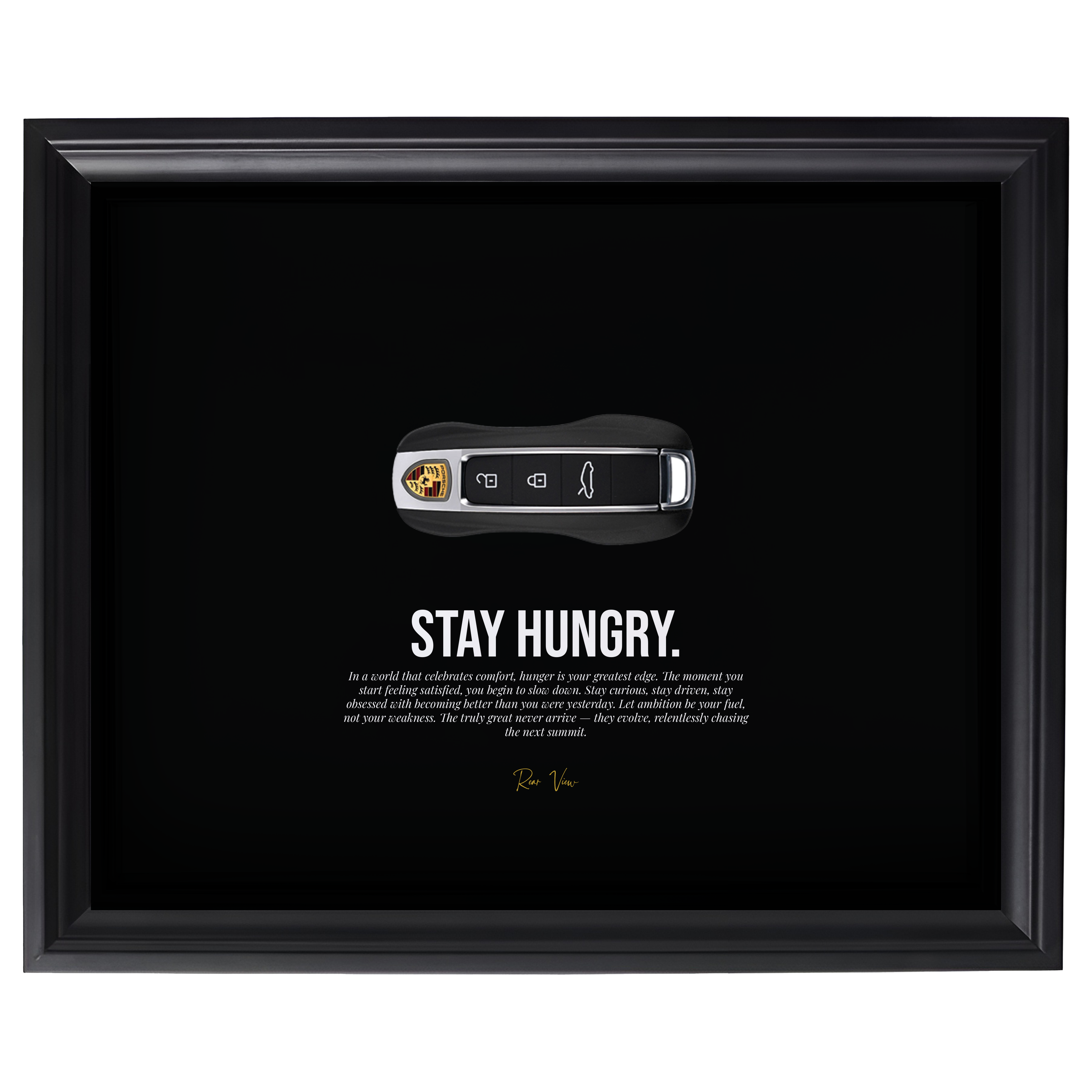 German Sports Car Key Art – Handcrafted Edition