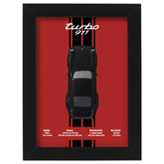 Force Line – 911 Turbo 3D Framed Diecast Car