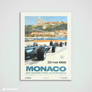 Vintage Grand Prix 1966 - Monaco Kunstdruck